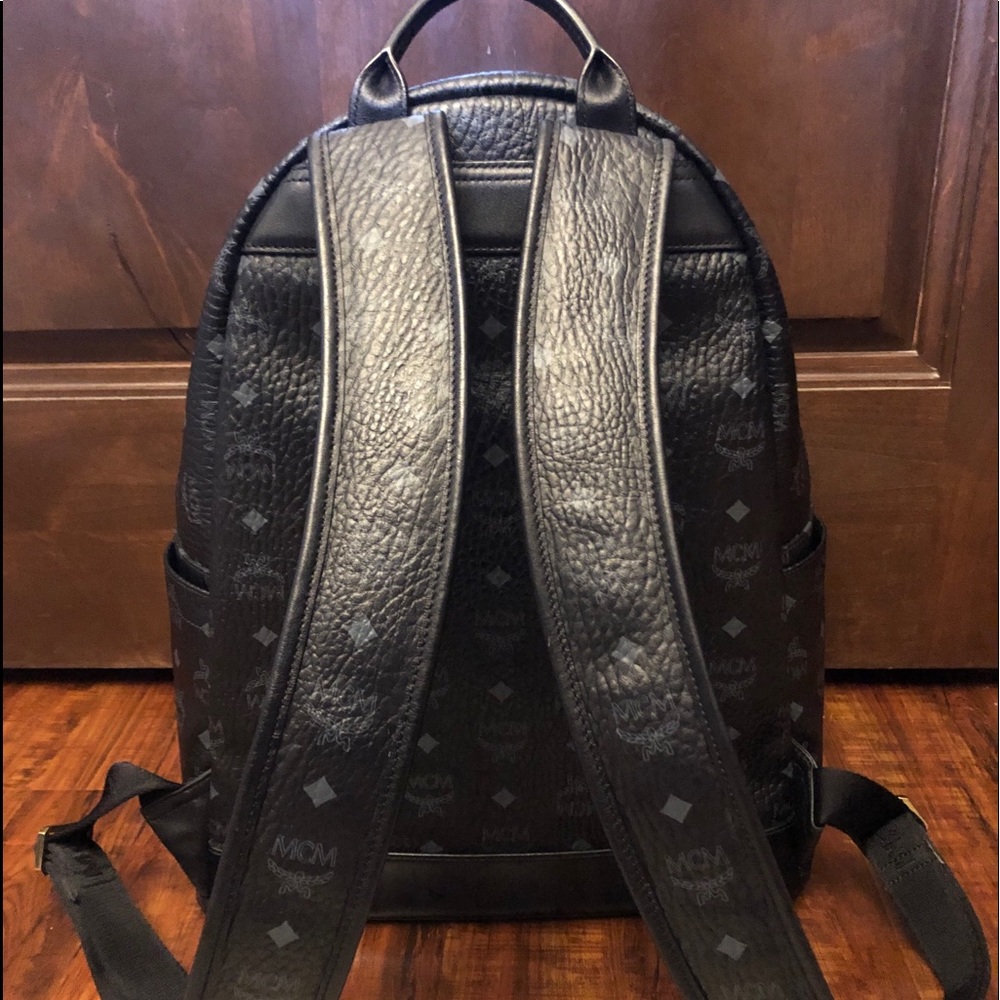 Mcm Stark M Stud Medium Backpack - image 4